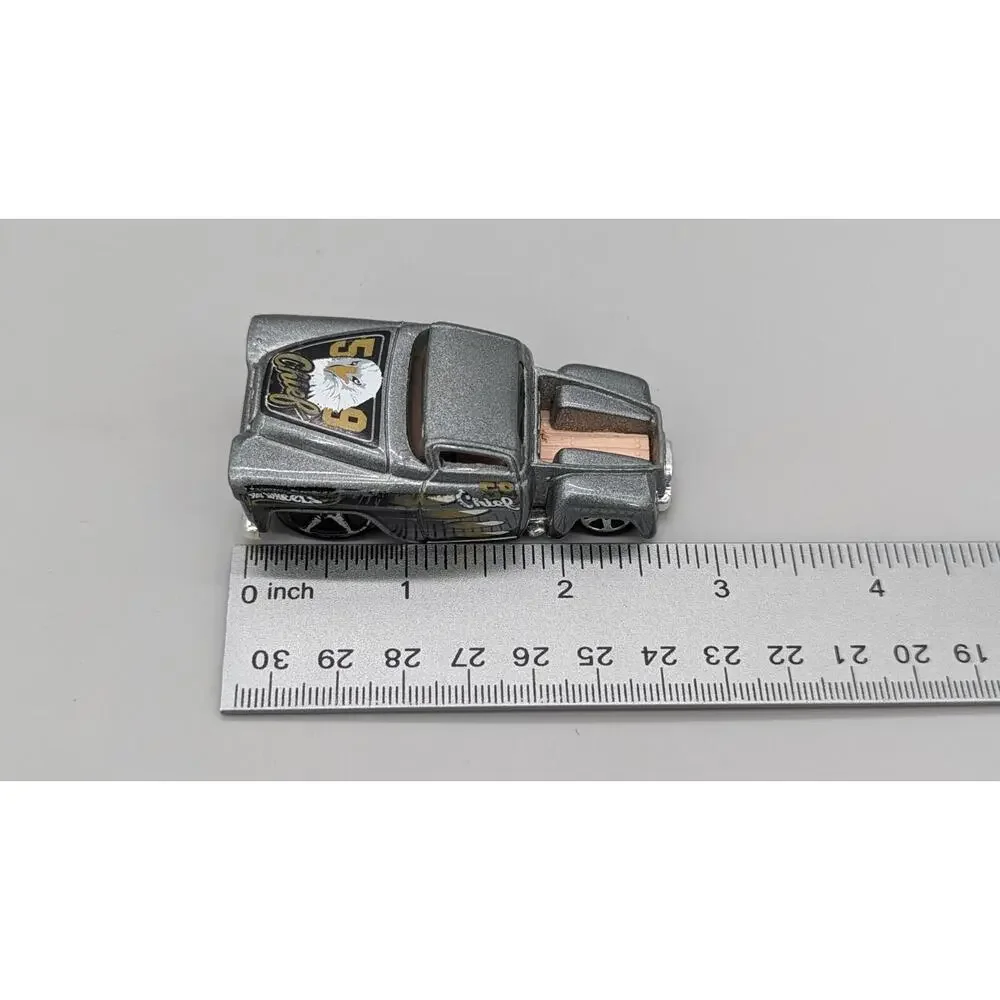 Mattel Hot Wheels 59 Chevy Chief 2003 Malaysia Diecast Truck Grey 1:64